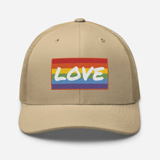 Love | Trucker Hat - Dark Yarn