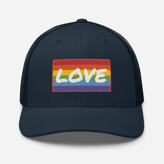 Love | Trucker Hat - Dark Yarn