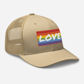 Love | Trucker Hat - Dark Yarn