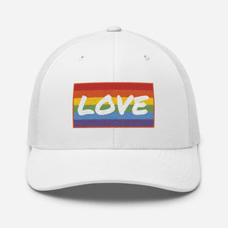 Love | Trucker Hat - Dark Yarn