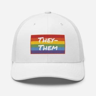 They-Them | Trucker Hat - Dark Yarn