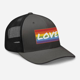 Love | 2-Tone Trucker Hat - Dark Yarn