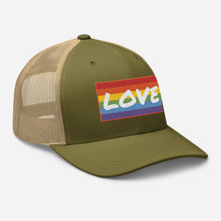 Love | 2-Tone Trucker Hat - Dark Yarn