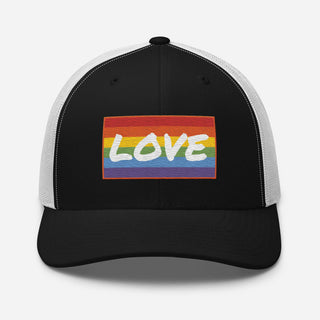 Love | 2-Tone Trucker Hat - Dark Yarn