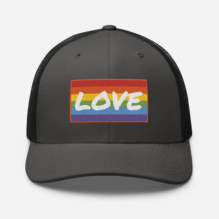 Love | 2-Tone Trucker Hat - Dark Yarn