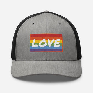 Love | 2-Tone Trucker Hat - Dark Yarn