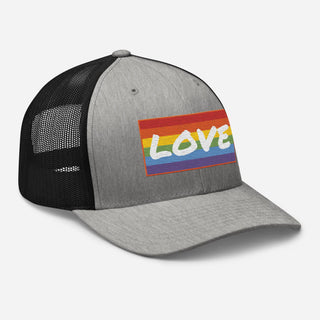 Love | 2-Tone Trucker Hat - Dark Yarn