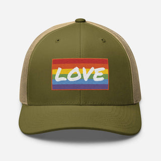 Love | 2-Tone Trucker Hat - Dark Yarn