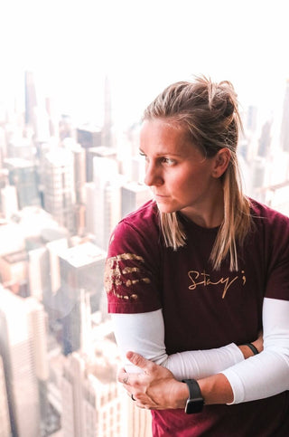 Stay; Fingerprints Never Fade Tee