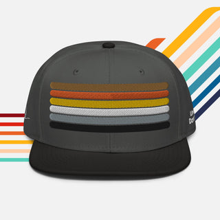 Bear Flag Pride Snapback - Dark Yarn