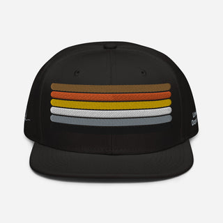 Bear Flag Pride Snapback - Dark Yarn