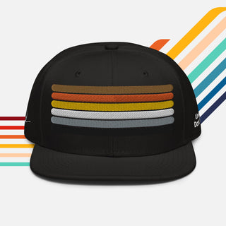 Bear Flag Pride Snapback - Dark Yarn