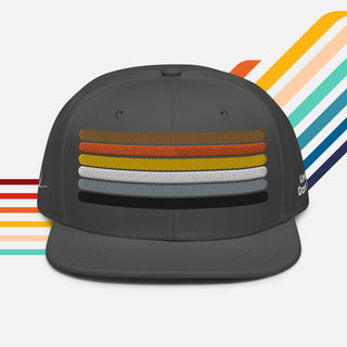 Bear Flag Pride Snapback - Dark Yarn