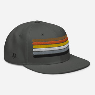 Bear Flag Pride Snapback - Dark Yarn