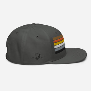 Bear Flag Pride Snapback - Dark Yarn