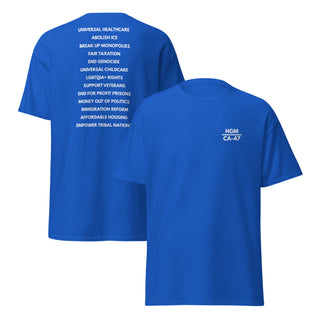 HGM Policy T-Shirt | Hunter For CA-47 - Dark Yarn