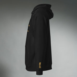 Courage by Jayne | Organic Raglan Hooded Sweatshirt - Dark Yarn