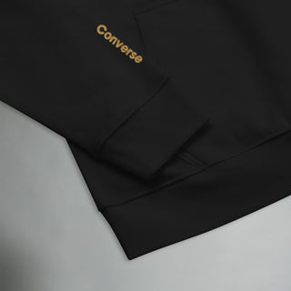Courage by Jayne | Organic Raglan Hooded Sweatshirt - Dark Yarn
