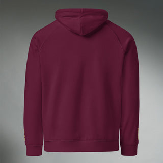 Courage by Jayne | Organic Raglan Hooded Sweatshirt - Dark Yarn
