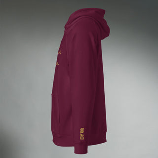 Courage by Jayne | Organic Raglan Hooded Sweatshirt - Dark Yarn