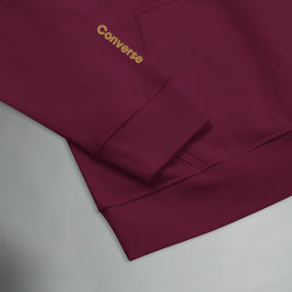 Courage by Jayne | Organic Raglan Hooded Sweatshirt - Dark Yarn