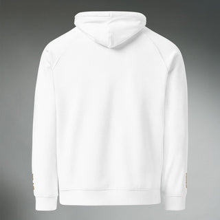 Courage by Jayne | Organic Raglan Hooded Sweatshirt - Dark Yarn