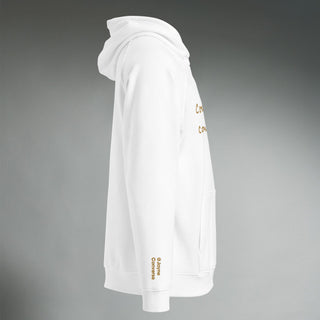 Courage by Jayne | Organic Raglan Hooded Sweatshirt - Dark Yarn