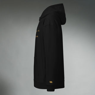 Courage by Jayne | Organic Hooded Sweatshirt - Dark Yarn