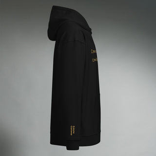 Courage by Jayne | Organic Hooded Sweatshirt - Dark Yarn