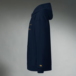 Courage by Jayne | Organic Hooded Sweatshirt - Dark Yarn