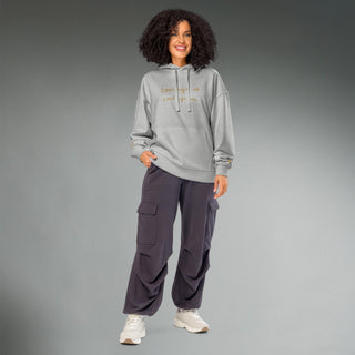 Courage by Jayne | Organic Hooded Sweatshirt - Dark Yarn