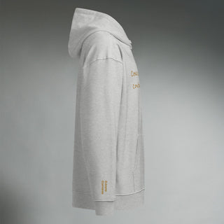 Courage by Jayne | Organic Hooded Sweatshirt - Dark Yarn