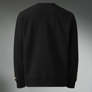 Courage by Jayne | Organic Crew Sweatshirt Unisex - Dark Yarn