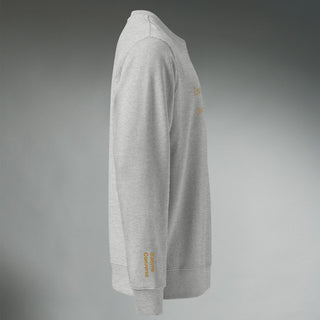 Courage by Jayne | Organic Crew Sweatshirt Unisex - Dark Yarn