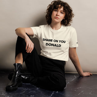 Shame On You Donald Women's