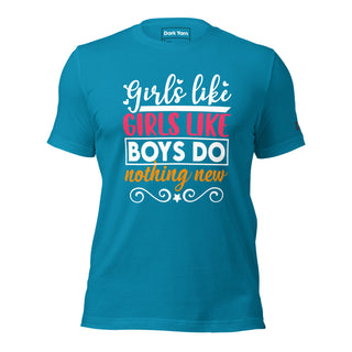 Girls Like Girls Like Boys Do | Graphic Dream Tee - Dark Yarn