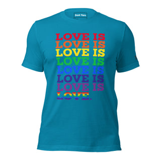 Love Is Love | Graphic Dream Tee - Dark Yarn