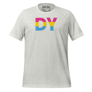 Pan Dream T-Shirt | DY Monogram Pansexual - Dark Yarn