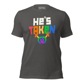 He's Taken | Graphic Dream Tee - Dark Yarn