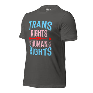 Trans Rights Are Human Rights | Graphic Dream Tee - Dark Yarn