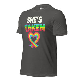 She's Taken | Graphic Dream Tee - Dark Yarn