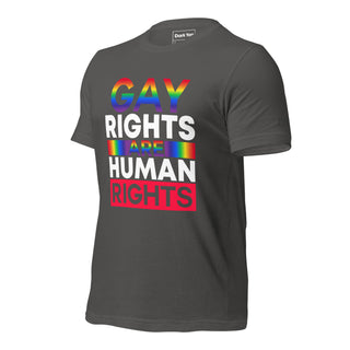 Gay Rights Are Human Rights | Graphic Dream Tee - Dark Yarn