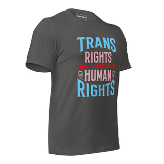 Trans Rights Are Human Rights | Graphic Dream Tee - Dark Yarn