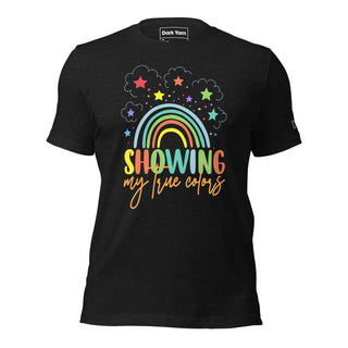 Showing My True Colors | Graphic Dream Tee - Dark Yarn