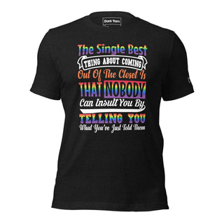 Best Thing About Coming Out | Graphic Dream Tee - Dark Yarn