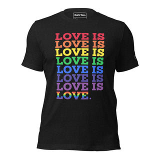 Love Is Love | Graphic Dream Tee - Dark Yarn