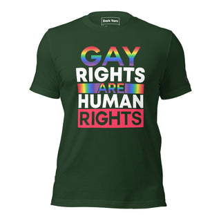 Gay Rights Are Human Rights | Graphic Dream Tee - Dark Yarn