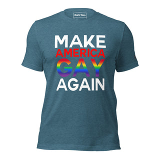 Make America Gay Again | Graphic Dream Tee - Dark Yarn