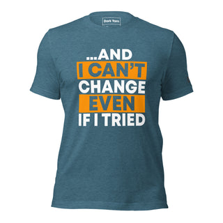 Can't Change If Tried | Graphic Dream Tee - Dark Yarn