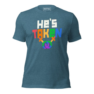 He's Taken | Graphic Dream Tee - Dark Yarn